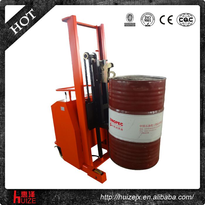 半電動配重油桶車（無底腿,只堆垛，不翻轉(zhuǎn)）